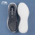 李宁男鞋跑步鞋夏季新款SOFT减震跑鞋网面透气防滑耐磨夏天休闲运动鞋 黑色/白底 41.5