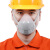 智宙防灰尘口鼻罩防工业粉尘全脸面具透气打磨煤矿装修口罩 2101白+100片棉（送护目镜）