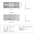 不锈钢安全出口指示灯消防应急标志灯指示牌疏散灯带四线强启 双面吊装不锈钢单指向