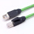 汇川伺服通讯网线EtherCAT总线S6-L-T04-0.3/1.0/3.0工业屏蔽网线 S6-L-T04绿色 1m