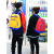 工作服儿童羽毛球包ba269cryy新款青少年手提运动双肩背包 BA-269CR 黄色青少年儿童双肩包