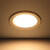 FSL佛山照明LED筒灯客厅卧室过道嵌入式天花灯全铝射灯客厅桶灯 16W/白玉银边/暖黄/开孔145-158mm