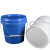 川工聚惠 小白桶圆形塑料桶涂料桶油漆桶密封桶化工桶 圆形 5L