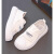 安錔AT断码女童鞋子夏季2024新款儿童运动小白鞋透气帆布鞋女孩白色板鞋小童 白色 26码 标准运动码