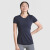 MAIA ACTIVE透气健身跑步瑜伽运动短袖T恤女 内购专用 TS060雾夜蓝 S
