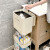 栋哈厨房垃圾桶窄缝多层大容量可移动带盖干湿分离一体收纳桶 垃圾桶置物架白色2层