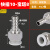 PU气动气管转硅胶软管宝塔转快插接头水管皮管快接直通转换铜镀镍 快插10-宝塔8