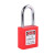 LEDS38mm工业钢制短梁安全挂锁99552安全锁LDP22-D/A/MK 母钥匙一把