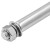 海斯迪克 国标304不锈钢膨胀螺栓（无缝）拉爆螺丝钉膨胀管HKsq-592 M12*150(1个) 