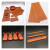适之橘红色电木板耐高温电工板隔热板绝缘板胶木板耐磨加工定制 加工联系客服