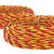 江枫 NH-RVS-2×1.0mm²-300/300V 耐火铜芯聚氯乙烯绝缘线 绞型连接用软电线 红黄 100米/卷