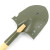 金诗洛 多功能锹铲 军绿色带齿铁锹 1个 小铁锹清洁便携铲军锹铲 KT-132