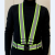 反光背带织带弹性安全背心荧光马甲交通警示衣夜晚搭档 绿色-背带5CM-膜3CM XL