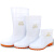 风一顺(FENGYISHUN) 耐油耐酸碱卫生雨靴 508 高37.5cm 白色 42码 1双