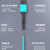 海奈 12芯MPO-MPO光纤跳线母头B极性兼容MTP低损 10米 OM4万兆多模跳纤 40G/100G光模块集束 HN-M/M-1210-OM4