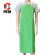 厚创 防水防油工业级耐酸碱围裙 食用品加工 反穿衣加厚65丝围裙 绿色