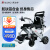 英洛华 innuovo 电动轮椅车老年人残疾人代步车折叠 轻便锂电池铝合金便携智能全自动 N5513A-6A*2（双锂电）
