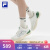 FILAFILA斐乐女鞋SPEED SERVE速力网球鞋耐磨运动鞋 古白色/深草地绿-BW 37.5