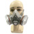 晋广源 CF6200防毒面具七件套（P-E-1） 防SO2/NO2/HCl等酸性有毒气体 打农药煤矿开采