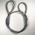 热镀锌无油插编钢丝绳索具压制钢索绳吊索101214161820mm 灰色 热镀锌22毫米~6米