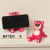 贤狐创意草莓熊手机支架桌面可爱粉色小熊摆件平板架办公室手机架好物 米奇手机架-魅力粉