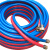 象头牌氧气乙炔管8mm双色连体管高压气焊管并联双管带铜接头 红蓝双色管10米长