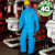 雷克兰（Lakeland）限次型化学防护连体服透气薄款夏季防尘服ESB428 蓝色ESB428 L码