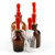 冰禹 胶头滴瓶 滴管实验室精油瓶 化工药剂瓶 多规格滴瓶 125ML白滴瓶 (10个/包) yt-346