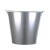 众九 圆形白皮铁桶 镀锌桶 清洁加厚手提水桶 垃圾铁桶 10L