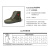 搏峰（BOFENG）高帮解放鞋 GZX2 防滑透气劳保鞋胶鞋 绿色 39码