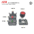 ABB MP1-41-42G/R-11MCB-10/01带灯组合式自恢复位平按钮开关 MCBH-00 按钮中座