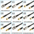 铂威达 射频连接器【SMA公内孔转BNC公头 长度8米】50-3延长线BNC/SMA转电台转接线 14号