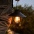 太阳能户外室外防水景观小夜灯阳台花园布置露台装饰吊挂灯 黑色2个装