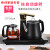 山头林村全自动上水电热烧水壶抽水加水茶台一体泡茶茶具电磁炉家用 0个 黑色小柱