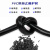 德力西国标黑色ZR- RVV单芯铜芯35/50/70/95/120 150平方阻燃电线 RVV(VVR) 1*240黑色