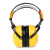 德威狮隔音耳罩睡眠专业防噪音学习睡觉专用工业级超强降噪儿童静音 黄色强效款送3D眼罩耳塞