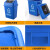 摇盖容量长方形大垃圾桶垃圾筒容量带盖商用户外翻盖直投分类长方 60升加厚带盖绿色垃圾袋8只