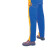 威特仕  44-2650   电焊牛皮工作裤 背配蓝色阻燃防火布 金黄色拼蓝色 S