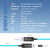 纯光纤USB3.1 A公对公延长线USB3.0数据线拓展坞直播摄像头深度相机监控 纯光纤USB3.1 A公对A公线一体式 USB04 定制50-300m