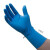 卫生加厚一次性丁晴加长橡胶乳胶劳保防油耐油耐酸碱机械手套 蓝色加长12寸100只高弹型 L