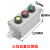 ZG-SENBEN 防爆控制按钮LA53-2H启动停止自复位按钮3挡旋钮 （定制） 3H三扭（一红一绿一黄） 