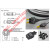 电梯光纤线TOCP200东芝光纤工控机床塑料光纤线Toshiba光纤 黑色 15m