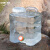 中环力安 户外透明水桶带龙头储水蓄水箱 10L白色方桶+延长管ZHLA-8927