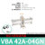 增压阀VBA10A-02气体增压泵VBA20A-03储气罐20L38BA40A-04GN VBA42A-04GN 含压力表和消