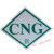 定制适用汽车CNG标识贴反光标识LNGLPG标签贴膜燃气车反光标志122 LNG大号一张