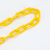 冰禹 隔离墩链条 塑料警示链条 路锥链条隔离链子警示防护链条 (8mm黄色-5米)BYxx-19