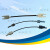 工厂供AVAGO高塑料光纤连接器ABB高低压变频器逆变器光纤接头 对接4505（灰）个