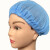 透气网帽男女通用无尘车间防掉头发工厂工作帽帽艾灸浴帽可水洗头 (蓝色)1个