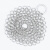 金诗洛 工业清洁网 6*6英寸圆形 不掉丝钢丝球 316不锈钢金属圆环 KT-286