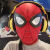 蜘蛛侠头套 cos面具全脸搞怪沙雕黑化英雄远征网红面罩 钢铁蜘蛛镜片头套 儿童版【12岁以下】